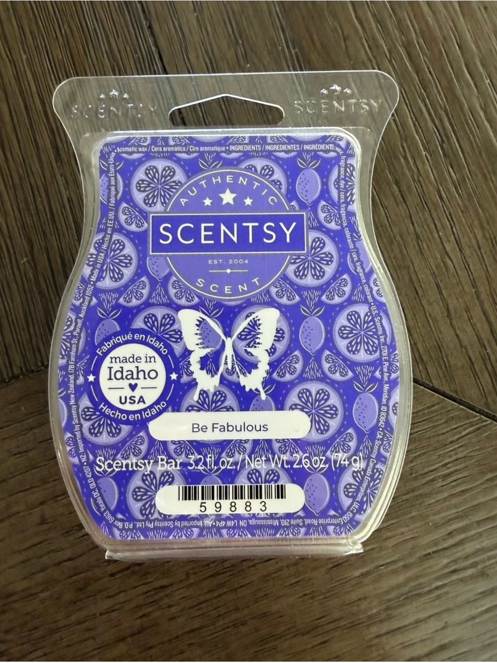 Scentsy Be Fabulous Wax Bar